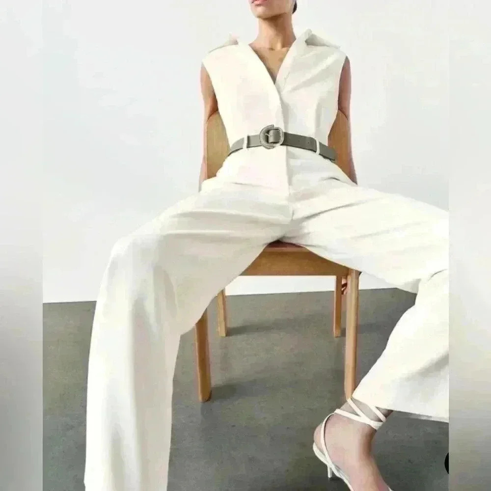 Zara Belt Jumpsuit